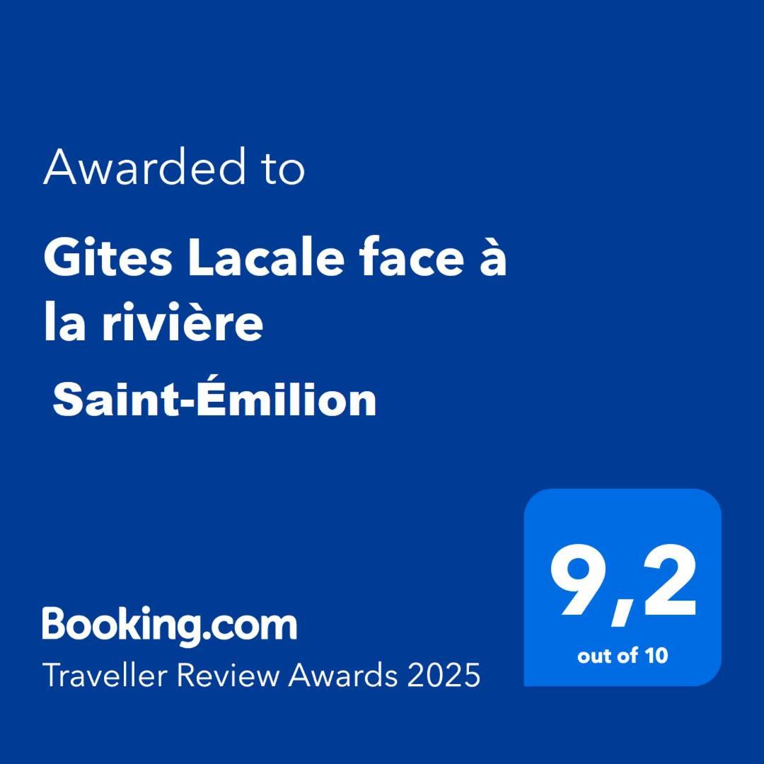Gites Face Riviere Saint-Emilion Vignonet Buitenkant foto